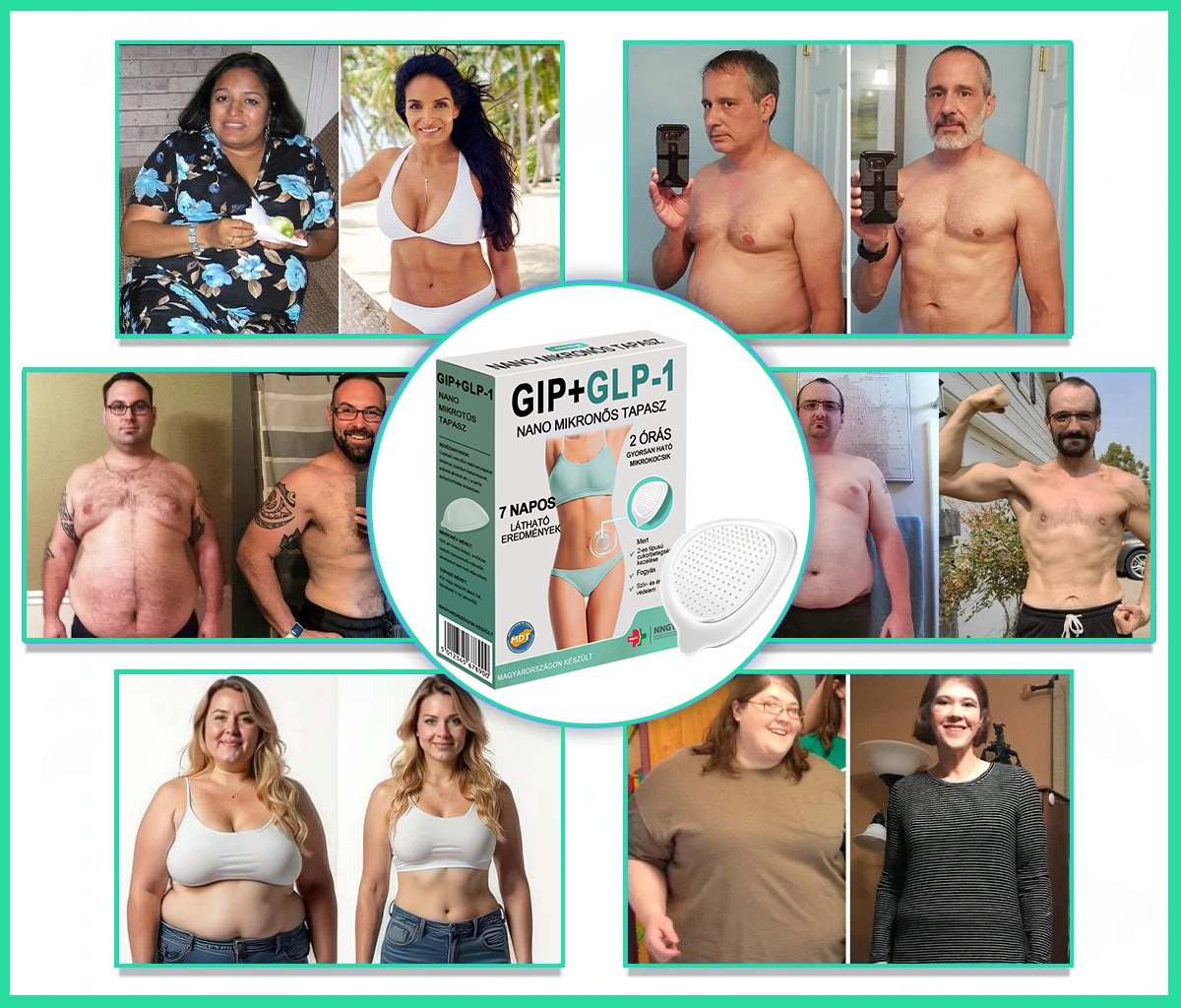 Lenreey® GIP+GLP-1 nano mikrotű tapasz👩⚕️ (Fájdalommentes, hosszan tartó, kezeli a cukorbetegséget, az elhízást és a szív- és érrendszeri betegségeket)✅