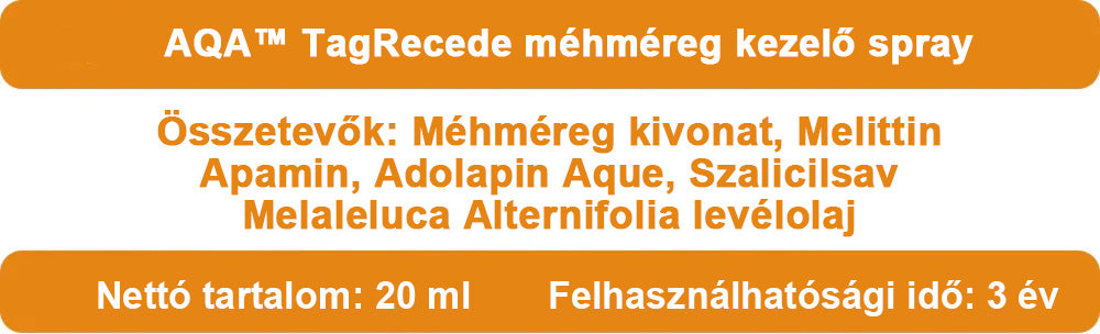 🌈AQA™ TagRecede méhméreg kezelő spray