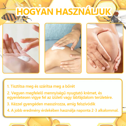 ✅Hivatalos üzlet: 𝐋𝐎𝐕𝐈𝐋𝐃𝐒™ Méhméreg fájdalomcsillapító csontgyógyító krém 👨‍⚕️Magyar Csontgyógyászok Egyesülete (EMA) jóváhagyásával (csökkenti az ízületi duzzanatot, fájdalmat, ízületi merevséget, fáradtságot, bőrpírt)