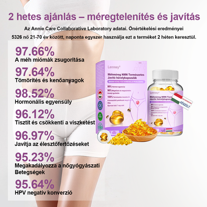 Lenreey® Méhméreg NMN Természetes Regeneráló Hüvelykapszulák💐 [Minden hüvelyi és hormonális problémára]