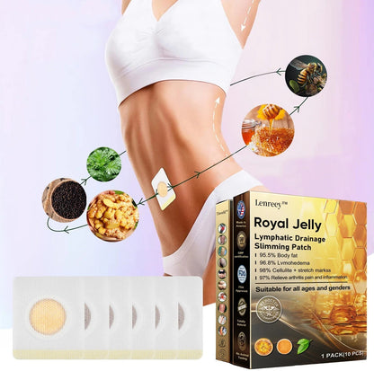 🎈Lenreey™ Royal Jelly Lymphatic Drainage Slimming Patch 🔥𝐋𝐢𝐦𝐢𝐭𝐞𝐝 𝐭𝐢𝐦𝐞 7𝟎% 𝐎𝐅𝐅🔥(𝚂𝚞𝚒𝚝𝚊𝚋𝚕𝚎 𝚏𝚘𝚛 𝚞𝚜𝚎 𝚋𝚢 𝚒𝚗𝚍𝚒𝚟𝚒𝚍𝚞𝚊𝚕𝚜 𝚘𝚏 𝚊𝚕𝚕 𝚊𝚐𝚎𝚜)🔥