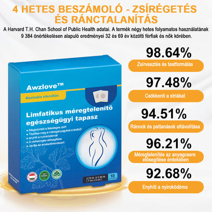 Awzlove™ méhméreg nyirokméregtelenítő egészségügyi tapasz🌟🔥Korlátozott ideig 70% KEDVEZMÉNY🔥(Minden korosztály számára alkalmas)