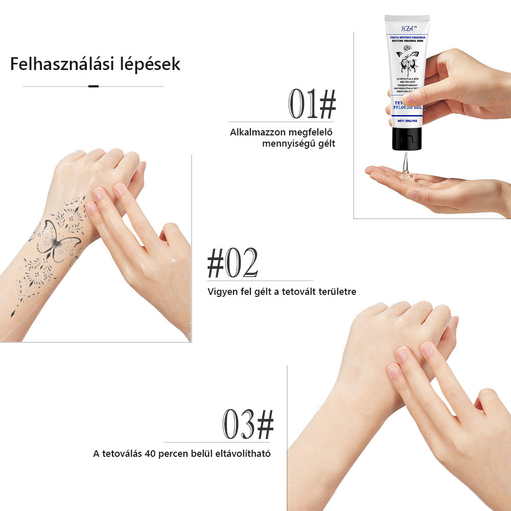 Korlátozott ideig akciós akció -✅ HZA™ Tattoo Dissolving Gel