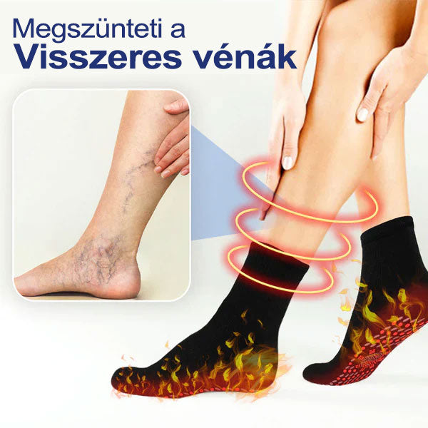 EXPECTSKY™ Tourmaline Thermal Circulation önmelegedő formázó zokni🧦（🔥Korlátozott idejű kedvezmény Utolsó 30 percre）