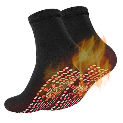 EXPECTSKY™ Tourmaline Thermal Circulation önmelegedő formázó zokni🧦（🔥Korlátozott idejű kedvezmény Utolsó 30 percre）